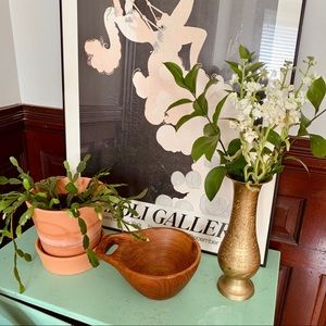 🌿 hand carved wooden bowl 🌿